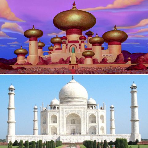 Lugares reales que aparecen en las películas de Disney y Pixar.